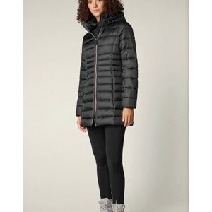 Save The Duck women’s animal free puffer coat mod Reese in black